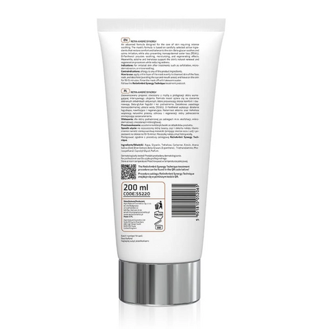 Masca gel calmanta Retin-Ambre Synergy cu beta glucan si ectoina, 200 ml
