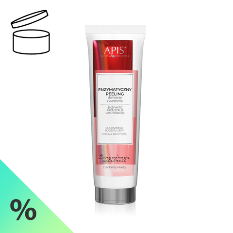 Peeling cu bioenzime si extract de merisoare, 100 ml (desigilat)