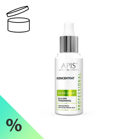 Concentrat Acne Stop echilibrant pentru ten acneic si gras, 30 ml (desigilat)