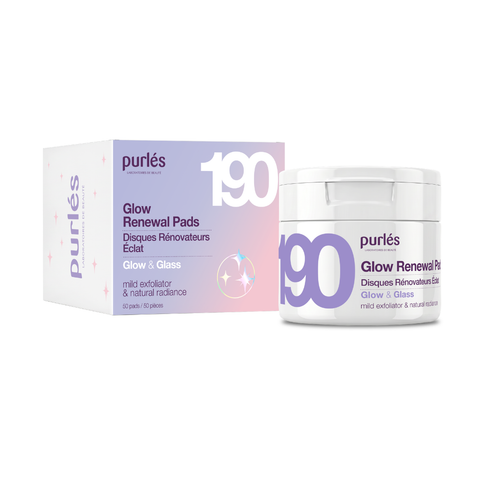 Purles 190 Dischete pentru tonifiere si exfoliere cu acid glicolic si BHA, 50 buc