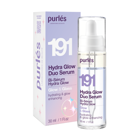 Purles 191 Serum Duo Hydra Glow cu efect de "glass skin", 30 ml