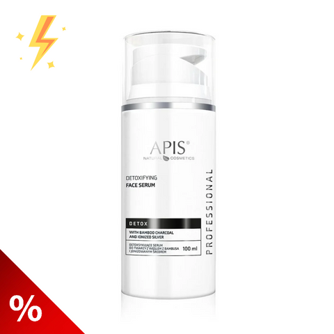 Serum detoxifiant cu carbon activ si argint ionizat, 100 ml (lichidare)