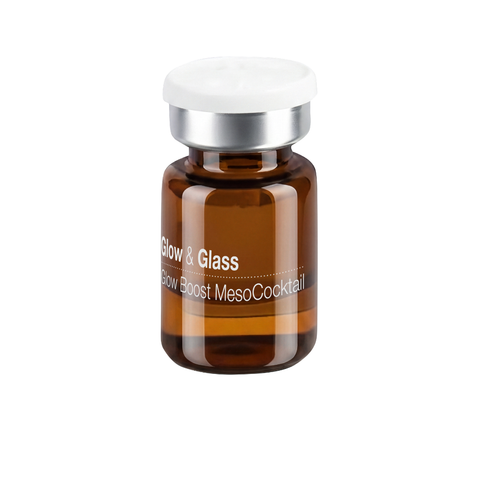 Purles 55 Fiole MezoCocktail Glow Boost cu efect de "glass skin", 5x3 ml