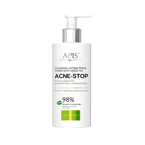 Kit complet Acne Stop by Apis pentru ten acneic, gras sau mixt