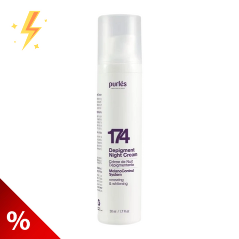 Purles 174 Crema Depigmentanta de Noapte Melano Control, 50 ml (lichidare)
