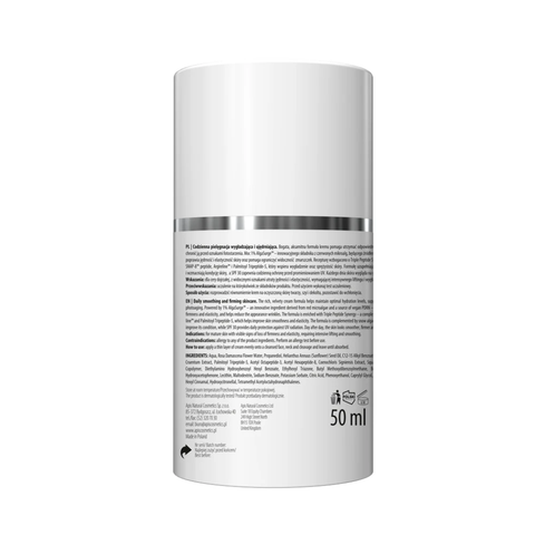 Crema de zi hidratanta PDRN Ocean Lift cu SPF 30 si efect de umplere si lifting, 50 ml