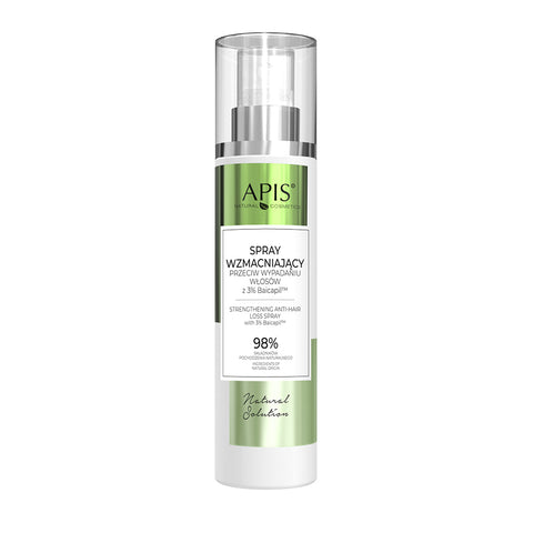 Spray fortifiant concentrat impotriva caderii parului Natural Solution, 150 ml