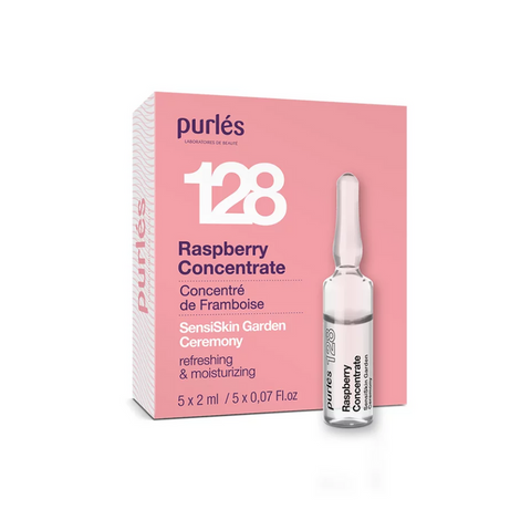 Oferta Purles 128 Fiole cu Zmeura SensiSkin, 5x2 ml (lichidare)