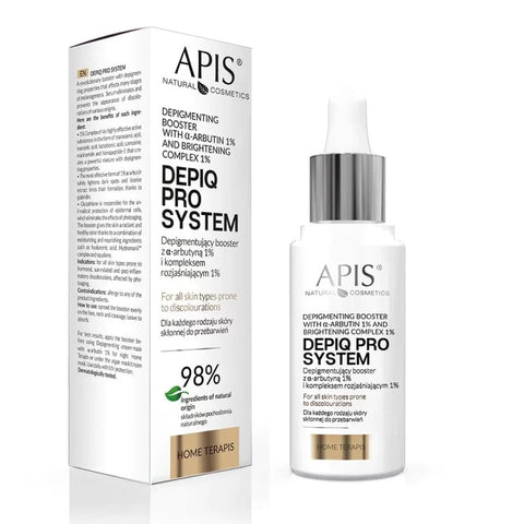 Kit complet Depiq Pro System by Apis pentru depigmentare