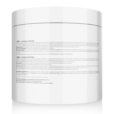 Masca alginata Lifting Peptide cu peptida Snap-8, 200 g