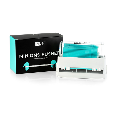 InLei® Minions Pusher - dispenser + 100 buc de microbrush-uri
