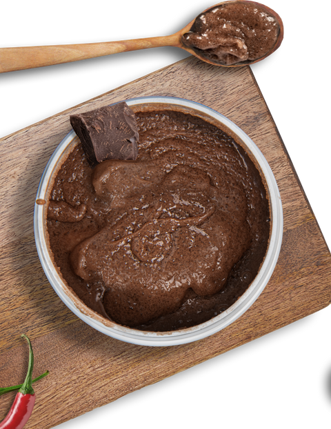 Peeling corporal nutritiv si regenerant Dessert for Skin cu ciocolata, 700 g