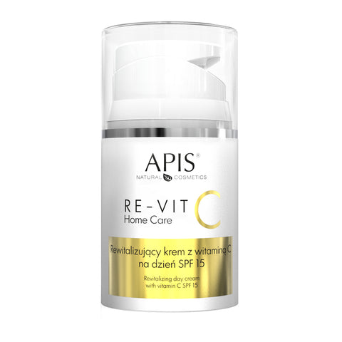 Crema revitalizanta de zi cu SPF 15 Revit-C , Retinol si Vitamina C, 50 ml