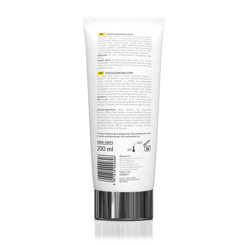 Masca crema iluminatoare Discolouration-Stop anti pete pigmentare, 200 ml